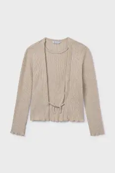 Mayoral pulover copii culoarea bej, light, 7033 imagine