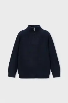 Mayoral pulover copii culoarea bleumarin, 4375 imagine