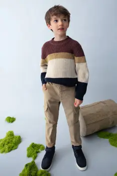 Mayoral pulover copii culoarea bordo, 4379 imagine