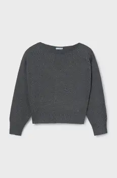 Mayoral pulover copii culoarea gri, 6349 imagine