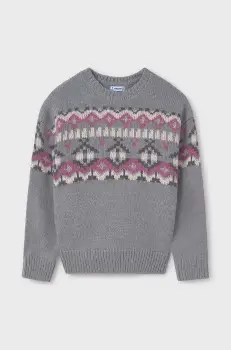 Mayoral pulover copii culoarea gri, 7304 imagine