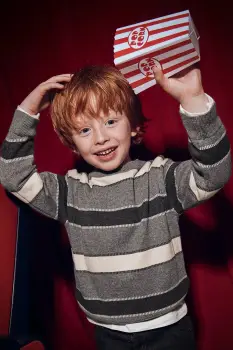 Mayoral pulover copii culoarea gri, light, 4374 imagine