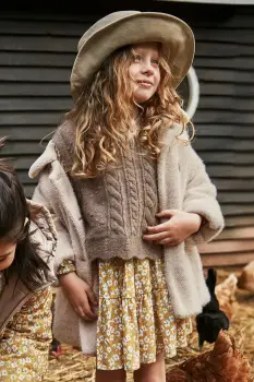 Mayoral pulover copii culoarea maro, 4314 imagine