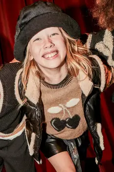 Mayoral pulover copii culoarea maro, 7316 imagine