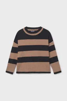 Mayoral pulover copii culoarea maro, light, 7311 imagine