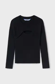 Mayoral pulover copii culoarea negru, light, 7308 imagine