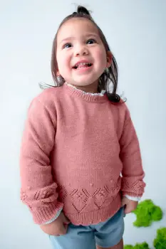 Mayoral pulover copii culoarea roz, 2353 imagine