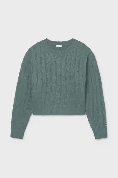 Mayoral pulover copii culoarea verde, 7309 imagine