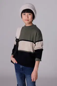 Mayoral pulover copii culoarea verde, light, 7303 imagine