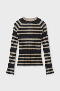 Mayoral pulover culoarea bej, cu turtleneck, 7015 imagine