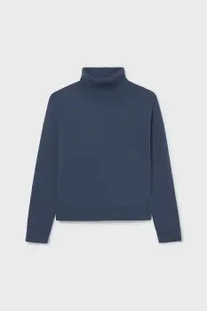 Mayoral pulover culoarea bleumarin, cu guler, 345 imagine