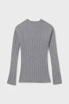 Mayoral pulover culoarea gri, cu turtleneck, 7015 imagine