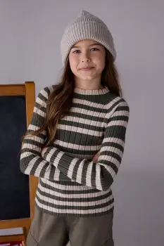 Mayoral pulover culoarea verde, cu turtleneck, 7015 imagine