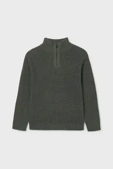 Mayoral pulover de bumbac pentru copii culoarea verde, light, 7304 imagine