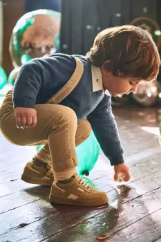 Mayoral pulover pentru bebelusi din amestec de lana culoare albastra 351 imagine