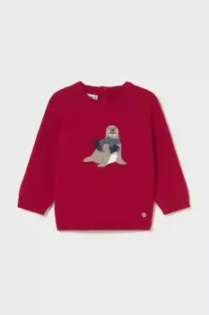 Mayoral pulover pentru copii din amestec de lana culoarea rosu, light, 2345 imagine