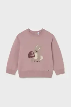 Mayoral pulover pentru copii din amestec de lana culoarea roz, light, 2354 imagine