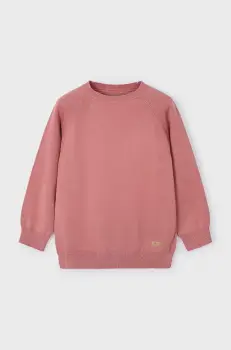 Mayoral pulover pentru copii din amestec de lana culoarea roz, light, 311 imagine
