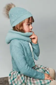Mayoral pulover pentru copii din amestec de lana culoarea turcoaz, 4361 imagine