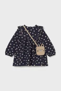 Mayoral rochie bebe culoarea albastru marin, mini, evazati, 2920 imagine