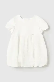 Mayoral rochie bebe culoarea bej, mini, drept, 1983 imagine