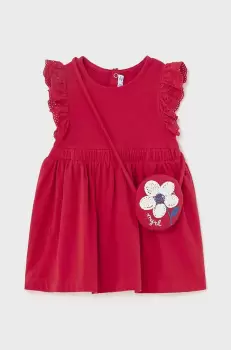 Mayoral rochie bebe culoarea rosu, mini, evazati imagine