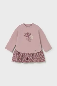 Mayoral rochie bebe culoarea roz, mini, evazati, 2914 imagine