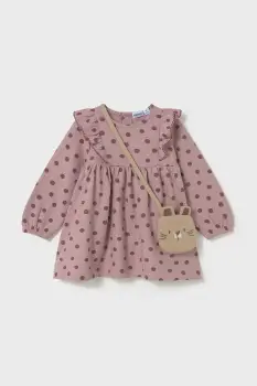 Mayoral rochie bebe culoarea roz, mini, evazati, 2920 imagine