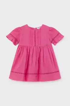 Mayoral rochie bebe culoarea roz, mini, evazati imagine