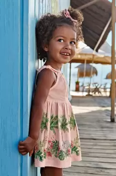 Mayoral rochie bebe culoarea roz, mini, evazati imagine