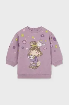 Mayoral rochie bebe culoarea violet, mini, drept, 2922 imagine