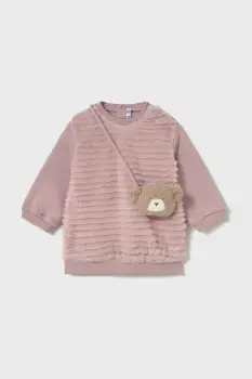 Mayoral rochie culoarea roz, mini, drept, 2919 imagine