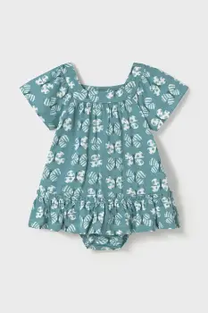 Mayoral rochie din bumbac pentru bebelusi mini, evazata, 1916 imagine