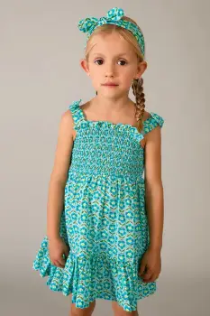 Mayoral rochie din bumbac pentru copii imagine