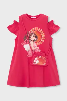 Mayoral rochie din bumbac pentru copii imagine