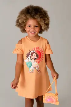 Mayoral rochie din bumbac pentru copii imagine