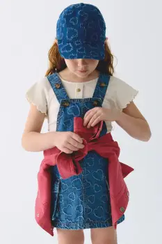 Mayoral rochie din denim pentru copii imagine