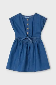 Mayoral rochie din denim pentru copii mini, evazati, 3931 imagine