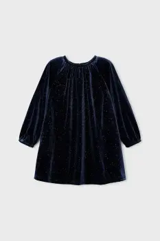 Mayoral rochie fete culoarea albastru marin, mini, evazati, 4923 imagine