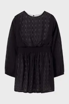 Mayoral rochie fete culoarea negru, mini, evazati, 7977 imagine