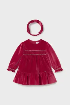 Mayoral rochie fete culoarea rosu, mini, evazati, 2904 imagine