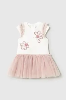 Mayoral rochie fete culoarea roz, mini, evazati, 1904 imagine