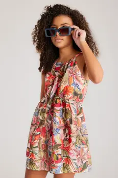Mayoral rochie fete culoarea violet, mini, evazati, 6986 imagine