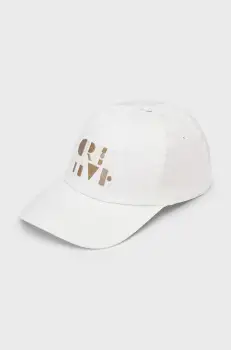 Mayoral sapca din bumbac pentru copii culoarea bej, cu imprimeu, 10917 imagine