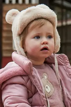 Mayoral sapca si esarfa pentru copii culoarea bej, 10020 imagine