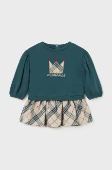 Mayoral set - bluza si fusta culoarea verde, 2929 imagine