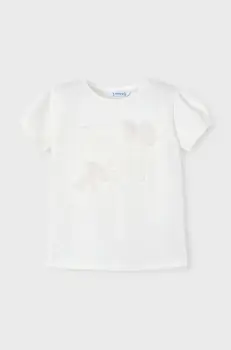 Mayoral tricou copii culoarea bej, 3001 imagine