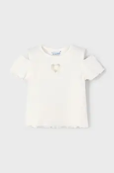 Mayoral tricou copii culoarea bej, 3005 imagine