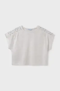 Mayoral tricou copii culoarea bej, 6023 imagine