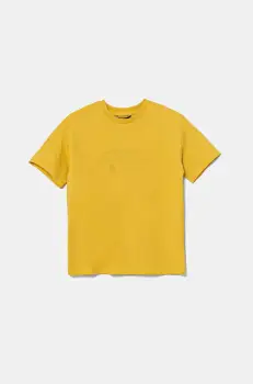 Mayoral tricou copii culoarea galben, cu imprimeu, 6010 imagine